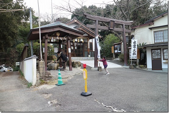 出雲大社福岡分院への入り口