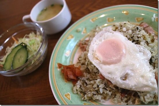 三和珈琲館の高菜ライス