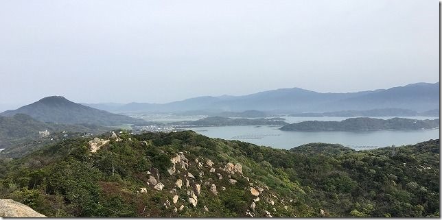 糸島 立石山から糸島富士（可也山）