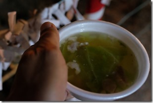 福岡飯盛神社の節分祭の水炊き