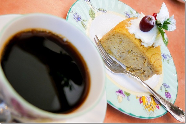 糸島、南蛮茶館のケーキセット