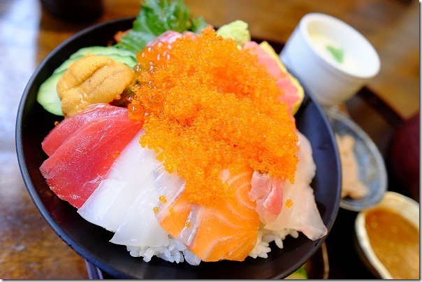 糸島、塚本鮮魚店の極み海鮮丼