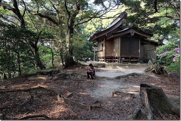 叶岳の山頂に到着