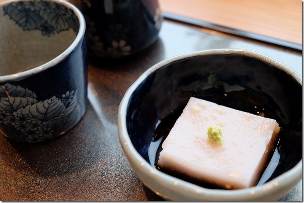 糸島市二丈福井にあるお蕎麦屋さん「すみくら」蕎麦豆腐