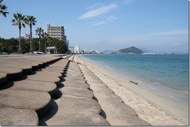 長垂海浜公園と海