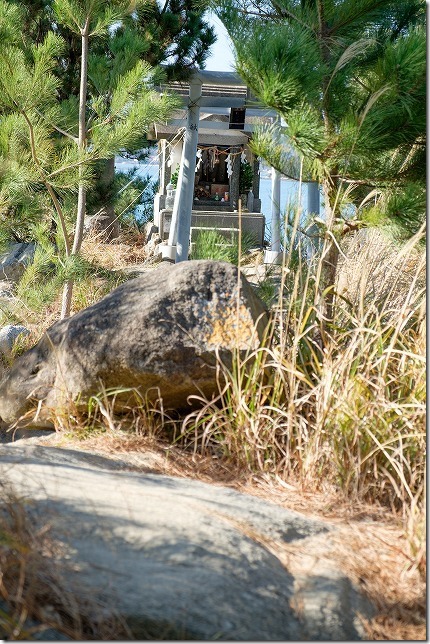 箱島・箱島神社の祠