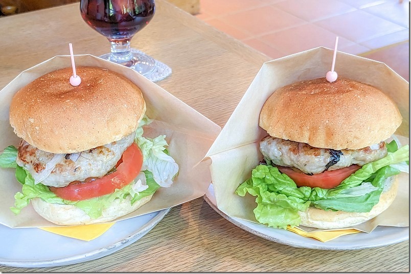 糸島、スミカフェでランチ、豚塩バーガー