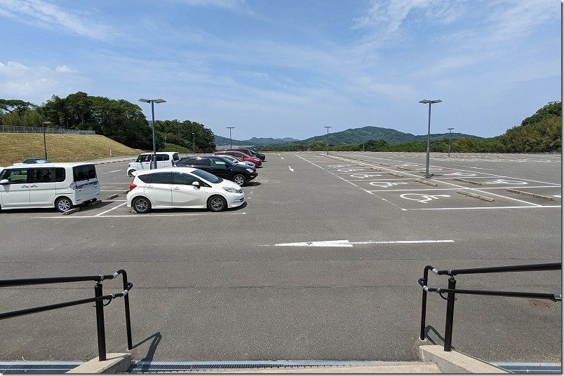 糸島、一蘭の森、駐車場