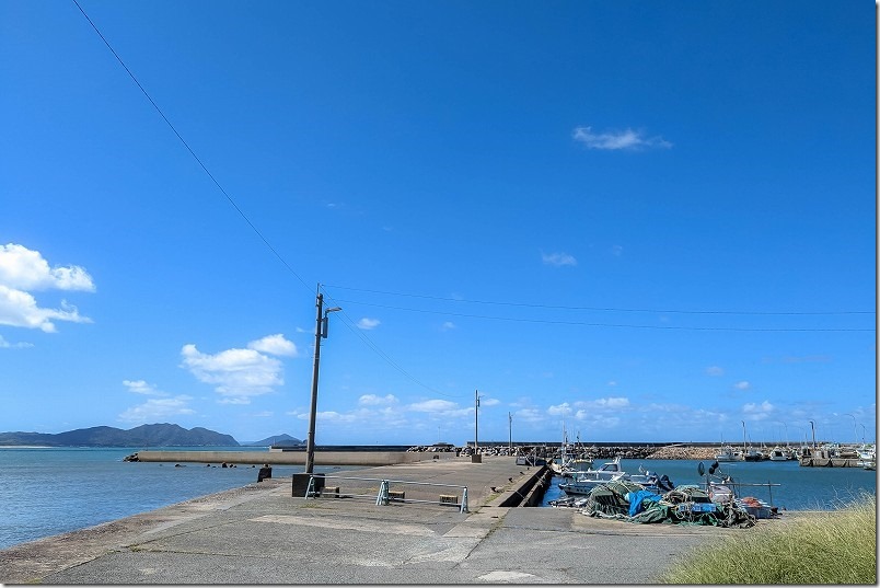 NHK朝ドラ おむすび 主人公が糸島で海に飛び込んだロケ地「野北漁港」