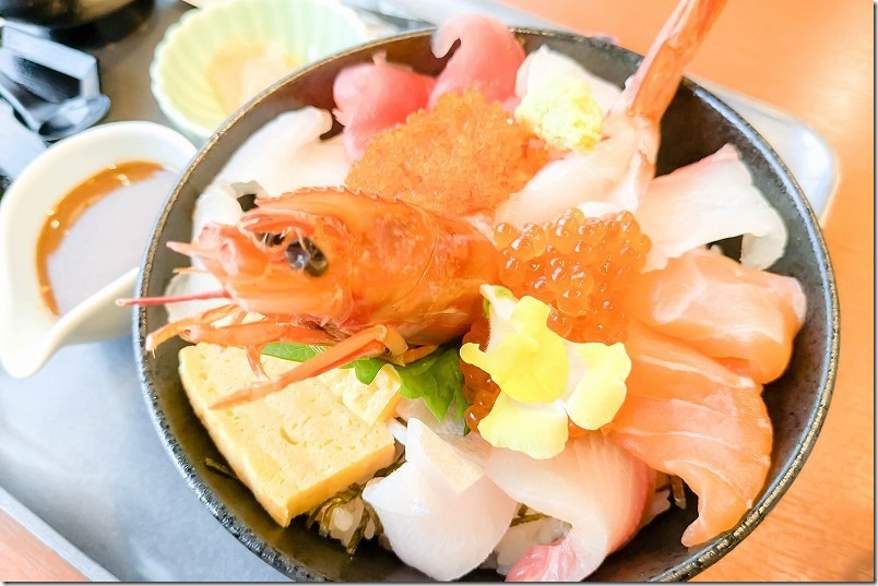 二丈温泉 きららの湯の海鮮丼