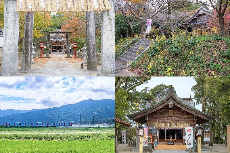 糸島 電車で初詣【おすすめ三社参り 産宮神社・深江神社・鎮懐石八幡宮】