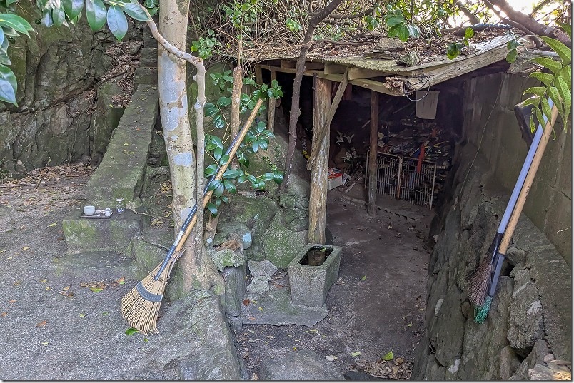 糸島 七郎神社の洞窟・洞穴