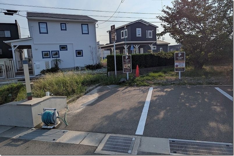 今津元寇防塁 駐車場