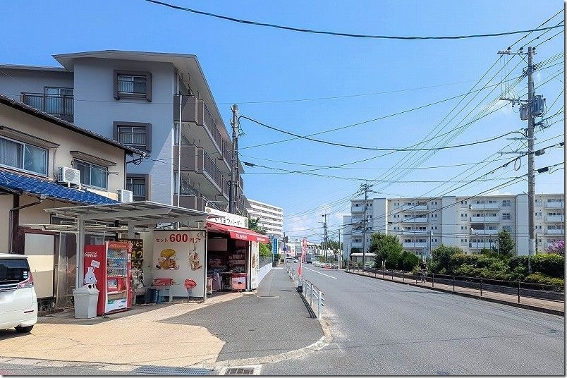 いきまつバーガー 駐車場